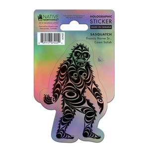 Holographic Sticker - Sasquatch by Francis Horne Sr. Cheap Sale For Cheap