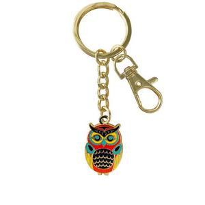 Enamel Keychain - Owl by Simone Diamond Clearance Fashionable
