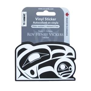 Roy Henry Vickers Raven Vinyl Sticker Online Online With Mastercard