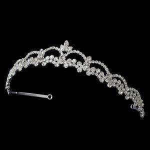 Dainty Elegant Shining Crystal Bridal Tiara Outlet Pay With Paypal