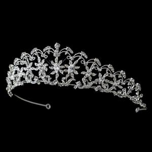 Crystal Sun flower Wedding Tiara Headpiece Sale With Paypal