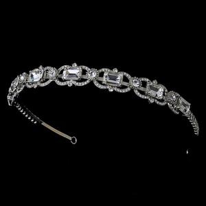 Antique Vintage Silver Bridal Crystal Headband Release Dates Sale Online
