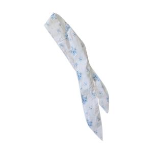 Hair Tie - Vintage Blue Floral 2025 Cheap Pice