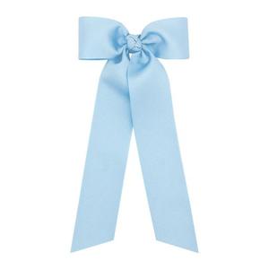 Girls Medium Hair Bow Ribbon - Light Blue Nicekicks Cheap Pice