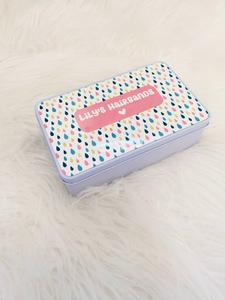 Colourful Hairband Storage Tin Sale Exclusive