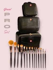 GRAND PRO BRUSHES AND TRAVEL BAG SET Clearance Best Seller