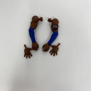 Arms with Blue Forearm Wrap and Tattoo on Left Arm with Extra Set of Hands (Ebony) Official Cheap Online