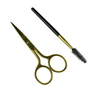 Brow Scissors Gold Collection w/ Brush Wiki For Sale