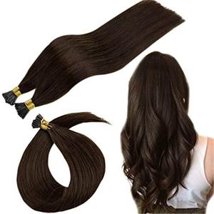 Fusion I Tip Hair Prebonded Human Hair Darkest Brown #2|Runature Get To Buy For Sale