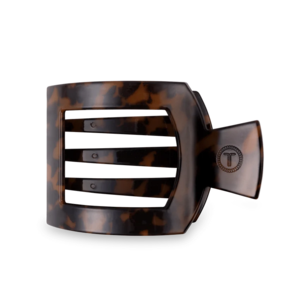 Teleties: Square Flat Hair Clip Large Tortoise Online Online High Quality