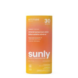 ATTITUDE - Sunly Mineral Sunscreen Stick SPF 30 Tropical Looking For