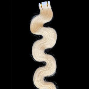 10A Body Wave Tape-In Human Hair Extension Color 613 Cheap Fashionable