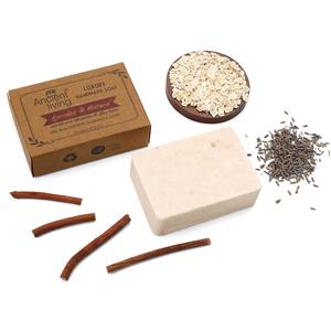 Ancient Living Lavender & Oatmeal Luxury Handmade Soap | with Organic Certified Ingredients | Chemical-Free Natural Soap Outlet Store Cheap Online