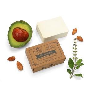 Ancient Living Avocado & Basil Luxury Handmade Soap | Chemical-Free Soap for Moisturizing Skin | Natural Nourishing Soap Enjoy Cheap Online