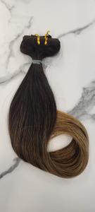 (Weft-InvisiTape Balayage wavy 20" 125g (Brasileiro Do Sul) Cheap Wholesale