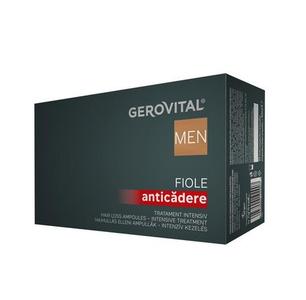 Anti Hair-Loss Ampoules Intensive Treatment Gerovital Men - 10 amp x 10 ml Outlet Cheap