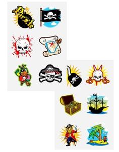 1 Bogen Piratenparty Tattoos Cheap Lowest Pice