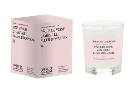 Pche de vigne - Camomille - Fleur d'oranger - Bougie 180 gr Free Shipping Outlet
