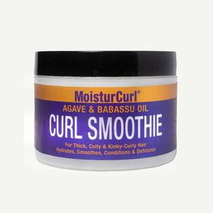 HOT DEAL- MoisturCurl Curl Smoothie 8.5oz - Defines, De-Frizz & Hydrates Curly & Coily Hair for Well Defined Curls | Vegan Sale Enjoy