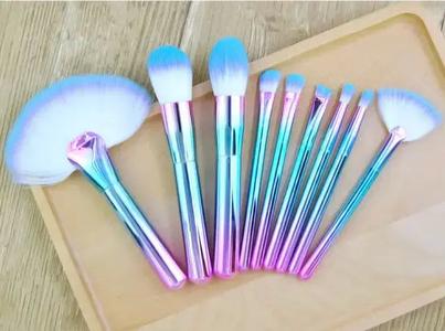 Brush set 9Pcs fantasy Blush brush set powder contour eyeshadow How Much Online