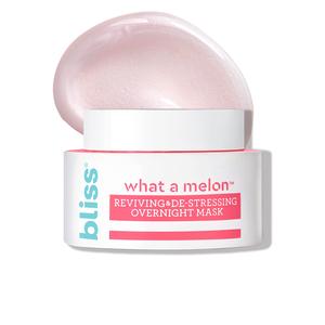 Bliss What a Melon Overnight Facial Mask - 1.7 Oz - Reviving & De-stressing Overnight Mask - Hydrates, Nourishes, and Softens - All Skin Types - Vegan & Cruelty-Free Outlet Best Sale