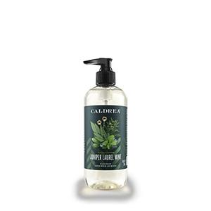 Caldrea Hand Wash Soap, Aloe Vera Gel, Olive Oil and Essential Oils to Cleanse and Condition, Juniper Laurel Mint Scent, 10.8 oz Cheap Cost
