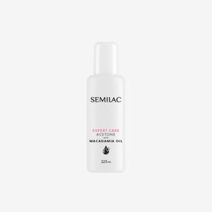 Semilac Acetone EXPERT CARE with Macadamia Oil 125ml Very Cheap Pice