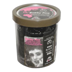 #555 BOBBY PIN BLACK 1.5" TUB 250g Buy Cheap With Mastercard