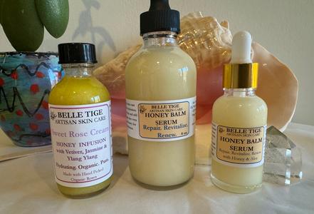 Large Honey Balm Set with Sweet cream Cheap Buy