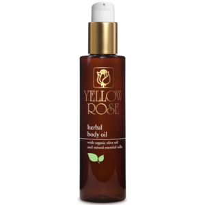 Yellow Rose Herbal Body olja, 200ml Cheap Sale 100% Authentic