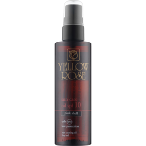 Yellow Rose Pink Shell Sun Care Oil Spf 10 UVB (UVA), 200 ml Clearance Get To Buy