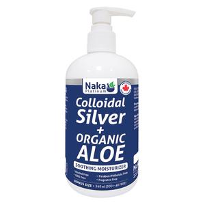 (Bonus Size) Platinum Colloidal Silver Organic Aloe Gel - 340ml Cheap Sale Supply