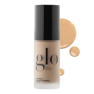 Glo Skin Beauty Luminous Liquid Mineral Foundation Makeup with SPF 18 (Tahini) - Improves Uneven Skin Tone, Smooths & Corrects Imperfections, Sheer to Medium Coverage, Dewy Finish Many Kinds Of Sale Online