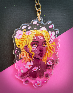 Blossom 3" Acrylic Charm Cheap Sale Shop