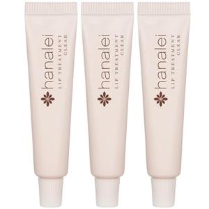 Hanalei Cruelty-Free and Paraben-Free Hydrating Lip Treatment for Severely Dry Lips - Infused with Kukui Oil, Shea Butter, Grapeseed Oil - Made in USA - Clear Travel-Size 3 Pack (5ml x 3) Sale Deals