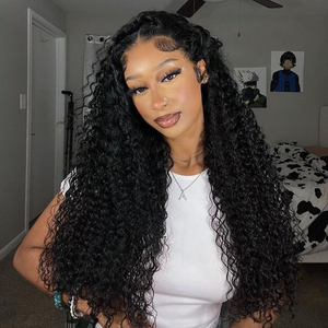 Deep Wave Pre-bleached Knots HD Lace Wigs Ultra Soft HD Film Lace Wigs | Real HD Wig Free Shipping Best Seller