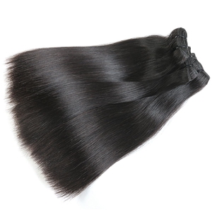 Double Drawn Gorgeous Straight Human Mink Hair Bundles Discount In China