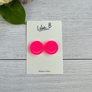 Pampilles Smiley Rose fluo paillet Buy Cheap Best Sale
