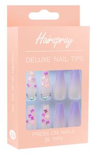 24 Deluxe Nail Tips - HS-12 Clearance Hot Sale