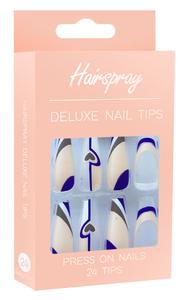 24 Deluxe Nail Tips - HS-20 Many Kinds Of Cheap Online