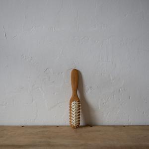 Iris Hantverk Oiled Beechwood Hairbrush Wooden Pins Free Shipping Low Shipping