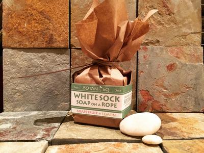 White Sock Soap on a Rope Collections Online