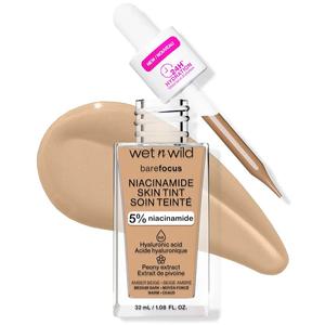 WET N WILD Bare Focus Niacinamide Skin Tint - Amber Beige Free Shipping Finishline
