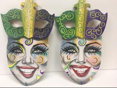 #1 Mardi Gras face Cheap Sale Good Selling