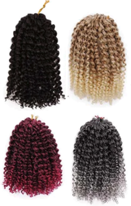 Curly Crochet Extension Braids 8inch, 12inch 2025 Unisex Cheap Pice
