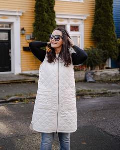 Long Liner - Soft Cream Cheap Real Eastbay