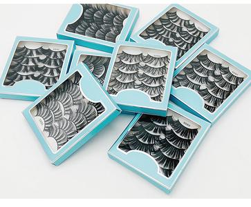 5 pairs of 25mm Imitation mink eyelashes In China Cheap Pice