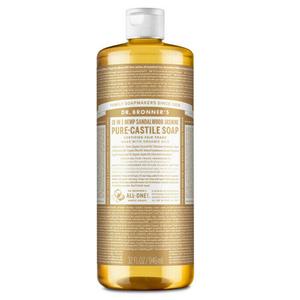18-In-1 Pure-Castile Soap - Sandalwood & Jasmine Sale Low Pice