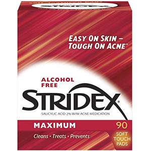 Stridex, Single-Step Acne Control, Maximum, Alcohol Free, 90 Soft Touch Pads Nicekicks Online