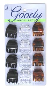 Goody Claw Clip Small Half - 12 Count Free Shipping Fashionable